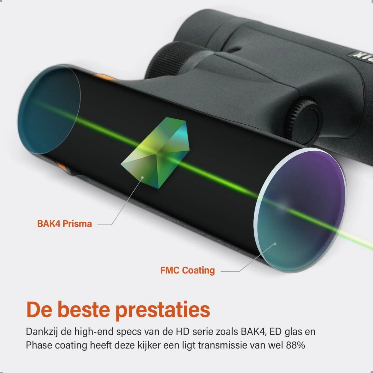 Série Wildpix HD étanche Et Remplie De Gaz - Jumelles En Magnésium 10X25 Pour Adultes - BAK4 Avec Revêtement FMC Et Phase Et Verre ED - Pour L'observation Des Oiseaux, La Faune Et Plein Air 9 Série Wildpix HD étanche Et Remplie De Gaz - Jumelles En Magnésium 10X25 Pour Adultes - BAK4 Avec Revêtement FMC Et Phase Et Verre ED - Pour L'observation Des Oiseaux, La Faune Et Plein Air – Image 7