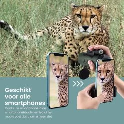 Monoculaire Professionnel Vert 12x50 - Jumelles Monoculaires - Jumelles Pour Oiseaux - Longue-vue - Support De Téléphone - Étui De Rangement - Dragonne - Compact & Léger -Magasin D'Équipement De Plein Air 1200x1200 331