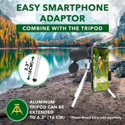 Monoculaire Starscope - Télescope Pour Smartphone | Télescope Portable Et Téléobjectif | Puissant Télescope Pour Smartphone | Télescope De Poche Pour Photos | Télescope Monoculaire Pour Smartphone -Magasin D'Équipement De Plein Air 1200x1200 336