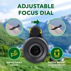 Monoculaire Starscope - Télescope Pour Smartphone | Télescope Portable Et Téléobjectif | Puissant Télescope Pour Smartphone | Télescope De Poche Pour Photos | Télescope Monoculaire Pour Smartphone -Magasin D'Équipement De Plein Air 1200x1200 337