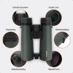 Série Wildpix XB étanche Et Remplie De Gaz - Jumelles à Pont 10X42 Pour Adultes Avec Un Meilleur Ajustement à La Main - BAK4 Avec Revêtement FMC Et Verre ED - Pour L'observation Des Oiseaux, La Faune Et Plein Air -Magasin D'Équipement De Plein Air 1200x1200 369