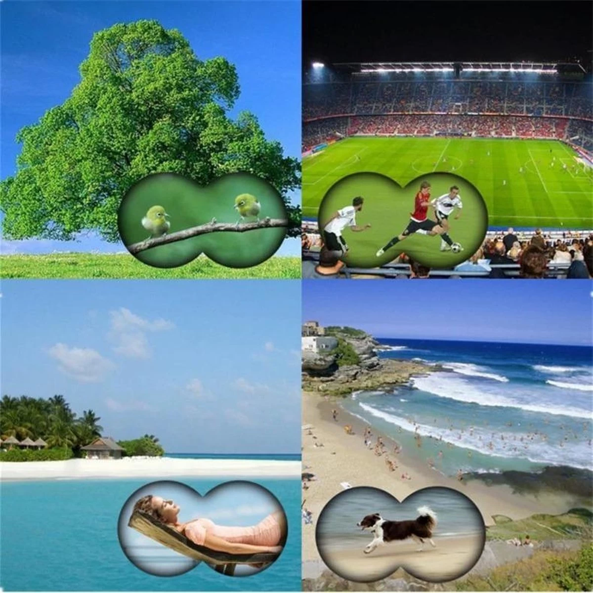 DrPhone HDX - Premium 60X60 Zoom HD 2000T - BAK4 - Zoom 10x - Grand Angle - Jumelles - Télescope Optique + Sac De Rangement - Zwart 21 DrPhone HDX - Premium 60X60 Zoom HD 2000T - BAK4 - Zoom 10x - Grand Angle - Jumelles - Télescope Optique + Sac De Rangement - Zwart – Image 19