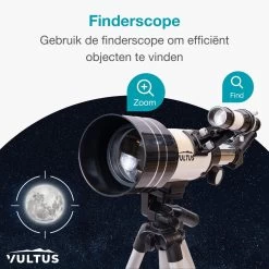 Télescope Vultus - Grossissement 150x - Stargazer Pour Enfants/ Débutants Et Adultes - Comprend Trépied Et Sac De Transport - Vultus 30070 - Wit 16 Télescope Vultus - Grossissement 150x - Stargazer Pour Enfants/ Débutants Et Adultes - Comprend Trépied Et Sac De Transport - Vultus 30070 - Wit -Magasin D'Équipement De Plein Air 1200x1200 393