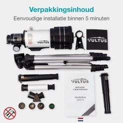 Télescope Vultus - Grossissement 150x - Stargazer Pour Enfants/ Débutants Et Adultes - Comprend Trépied Et Sac De Transport - Vultus 30070 - Wit 18 Télescope Vultus - Grossissement 150x - Stargazer Pour Enfants/ Débutants Et Adultes - Comprend Trépied Et Sac De Transport - Vultus 30070 - Wit -Magasin D'Équipement De Plein Air 1200x1200 395