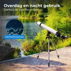 Nuvance - Télescope - Grossissement 375x - Stargazer Adultes / Enfants - Comprend Trépied Et Sac De Transport - Astronomie Et Astronomie - Vision Nocturne -Magasin D'Équipement De Plein Air 1200x1200 398