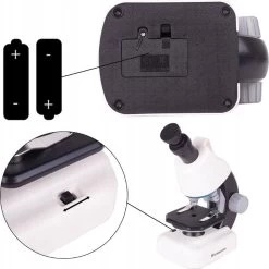 Microscope Pour Kinder - Grossissement Jusqu'à 640x - Junior - Éducatif - Science - Ingénierie - Biologie - Microscope Avec Siècle Des Lumières LED - Jouets - Wit -Magasin D'Équipement De Plein Air 1200x1200 405