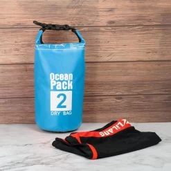 Sac étanche Ocean Pack 2L - Sac étanche étanche - Sac étanche 100% étanche - Sac à Dos Survie Plein Air Drybag - Survie Bag Duffel Bag - Plein Air Bag - Sac De Voyage - Sac Bateau - Sac à Voile - Sacs Secs 2 Litres - Couleur: BLEU - Decopatent® -Magasin D'Équipement De Plein Air 1200x1200 42