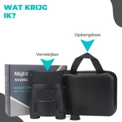 CY Design ® Night Vision PRO Avec Appareil Photo Numérique - Carte SD Gratuite 8 Go - Infrarouge - Image Thermique - Jumelles - Vision Nocturne - Lunette De Visée - 300M -Magasin D'Équipement De Plein Air 1200x1200 420