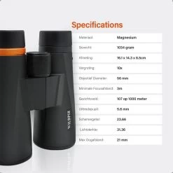 Série Wildpix ED étanche Et Remplie De Gaz - Jumelles En Magnésium 10X56 Pour Adultes - BAK4 Avec Revêtement FMC Et Phase Et Verre ED - Pour L'observation Des Oiseaux, La Faune Et Plein Air -Magasin D'Équipement De Plein Air 1200x1200 429