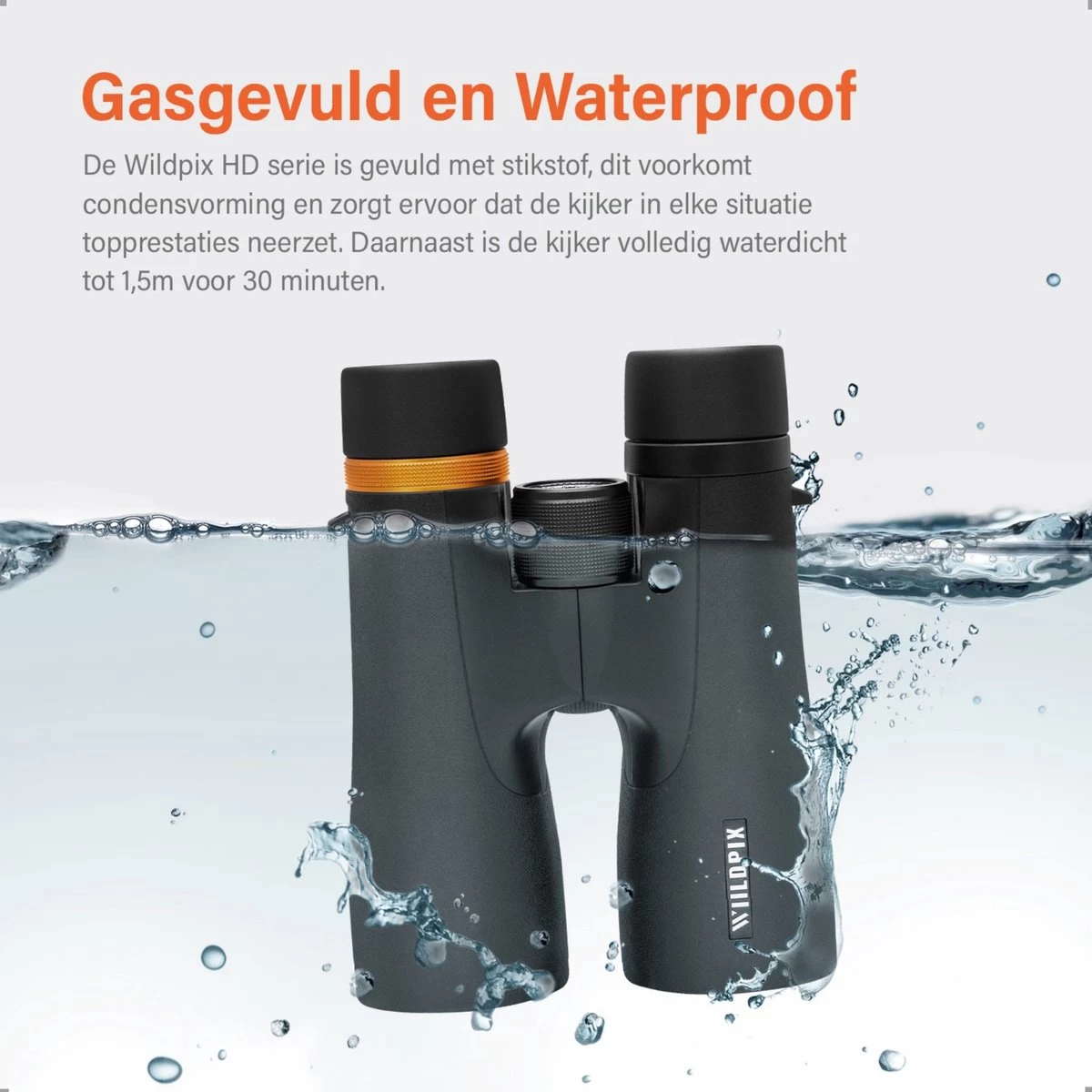 Série Wildpix HD étanche Et Remplie De Gaz - Jumelles En Magnésium 10X50 Pour Adultes - BAK4 Avec Revêtement FMC Et Phase Et Verre ED - Pour L'observation Des Oiseaux, La Faune Et Plein Air 6 Série Wildpix HD étanche Et Remplie De Gaz - Jumelles En Magnésium 10X50 Pour Adultes - BAK4 Avec Revêtement FMC Et Phase Et Verre ED - Pour L'observation Des Oiseaux, La Faune Et Plein Air – Image 4