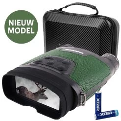 RYCE ® Night Vision Pro Avec Appareil Photo Numérique - Banque D'alimentation Gratuite 36800 Mah - NOUVEAU MODÈLE AMÉLIORÉ ! - Carte SD 64 Go Gratuite - 1080 HD - Infrarouge - Image Thermique - Jumelles - Vision Nocturne - Lunette De Visée - 300M