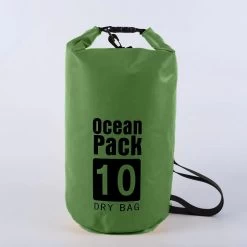 Nixnix Waterproof Bag - Dry Bag - 10L - Vert - Ocean Pack - Dry Sack - Survie Plein Air Backpack - Sacs Secs - Boat Bag - Sailing Bag