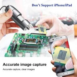 Cadeau FÊTE DES PÈRES - Cadeaux Papa - Caméra Microscope USB 40X à 1000X - Microscope Numérique Avec Support En Métal Et Étui De Transport Compatible Avec Android Windows 7 8 10 Linux Mac, Microscoo Portable -Magasin D'Équipement De Plein Air 1200x1200 556