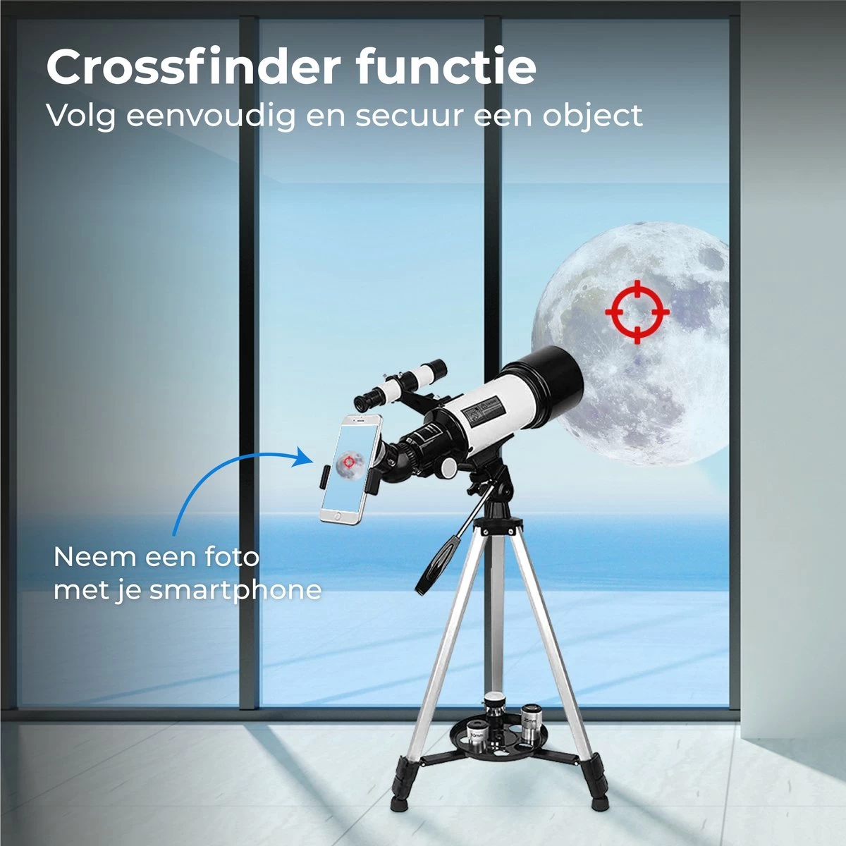 Nuvance - Télescope - Grossissement 300x - Stargazer Adultes / Enfants - Comprend Trépied Et Sac De Transport - Astronomie Et Astronomie - Vision Nocturne 8 Nuvance - Télescope - Grossissement 300x - Stargazer Adultes / Enfants - Comprend Trépied Et Sac De Transport - Astronomie Et Astronomie - Vision Nocturne – Image 6