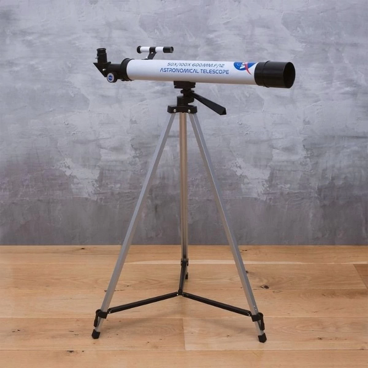 Mivida - Télescope - NASA - Stargazer - Adultes Et Enfants - Grossissement 100x - 50/600 Mm - Trépied Réglable - Trépied - Noël - Sinterklaas 5 Mivida - Télescope - NASA - Stargazer - Adultes Et Enfants - Grossissement 100x - 50/600 Mm - Trépied Réglable - Trépied - Noël - Sinterklaas – Image 3