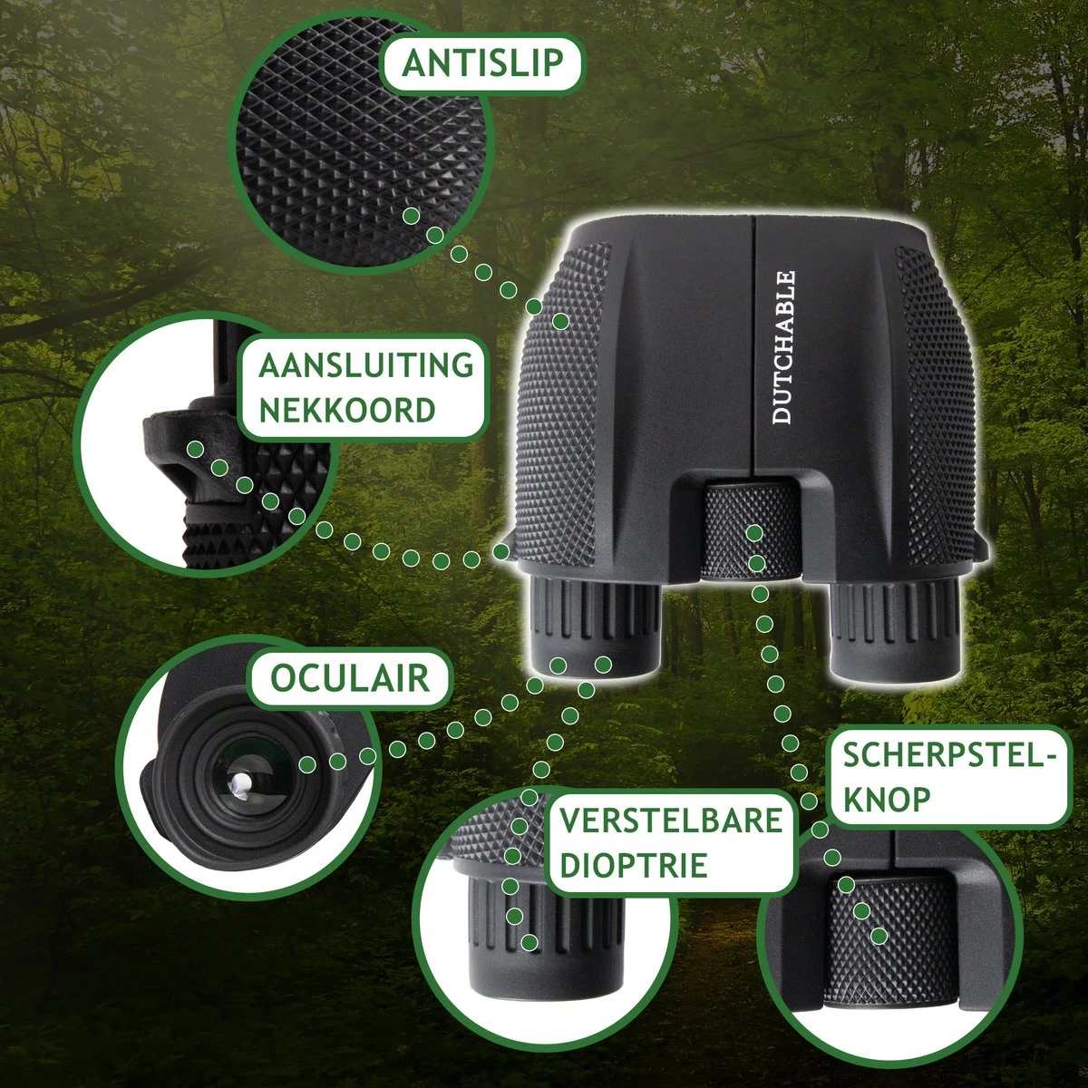 Jumelles Hollandaises - BAK4 - 10x25 - Étanches - Entièrement Multicouches - Jumelles - Avec Tour De Cou, étui De Transport Et Chiffon - Observation D' Vogels , Chasse, Théâtre Et événements - Pour Adultes Et Enfants 6 Jumelles Hollandaises - BAK4 - 10x25 - Étanches - Entièrement Multicouches - Jumelles - Avec Tour De Cou, étui De Transport Et Chiffon - Observation D' Vogels , Chasse, Théâtre Et événements - Pour Adultes Et Enfants – Image 4