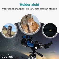 Télescope Vultus - Grossissement 150x - Stargazer Pour Enfants/ Débutants Et Adultes - Comprend Trépied Et Sac De Transport - Vultus 30070 - Blauw 13 Télescope Vultus - Grossissement 150x - Stargazer Pour Enfants/ Débutants Et Adultes - Comprend Trépied Et Sac De Transport - Vultus 30070 - Blauw -Magasin D'Équipement De Plein Air 1200x1200 598