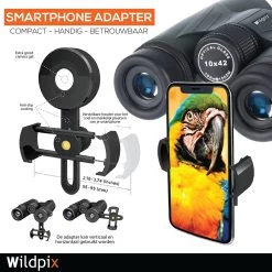 Jumelles Wildpix EAGLE 10X42 Vert - Visionneuse Complète Avec Bandoulière Et étui De Transport - Aussi Pour Les Porteurs De Lunettes -Magasin D'Équipement De Plein Air 1200x1200 615