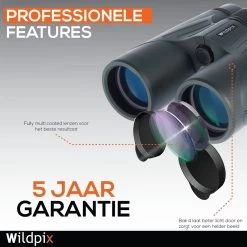 Jumelles Wildpix EAGLE 10X42 Vert - Visionneuse Complète Avec Bandoulière Et étui De Transport - Aussi Pour Les Porteurs De Lunettes -Magasin D'Équipement De Plein Air 1200x1200 617