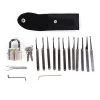 Pratique Lockpick Set Avec Transparent Practice Lock - Lockpicking Tool - Keycracker - 19 Pièces Avec 12 Médiators Avec Couvercle -Magasin D'Équipement De Plein Air 1200x1200 640