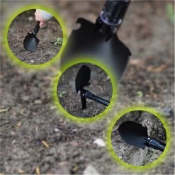 Mivida - Pelle De Survie - 7 En 1 - Pliable - 7 Parties - Avec Sac De Transport - 16 à 41 Cm - Avec Pioche - Pelle Pionnière - Pelle Pliante - Pelle Maniable - Pelle - Plein Air - Camping - Camping - Pelle Multifonctions - Pelle Militaire - Outils -Magasin D'Équipement De Plein Air 1200x1200 657