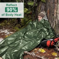 Sac De Couchage D'urgence Lot De 2 Sac De Survie Léger Et étanche Couvertures D'urgence Thermiques Équipement De Survie Portable En Mylar Avec Sifflet Pour Le Camping, La Randonnée, Les Activités De Outdoor -Magasin D'Équipement De Plein Air 1200x1200 66