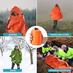 BOTC Sac De Couchage D'urgence - Sac De Couchage D'urgence - Sac De Couchage De Survie - 2 Pièces - Sac De Couchage D'urgence - Sac De Couchage Plein Air - Sac à Dos -Magasin D'Équipement De Plein Air 1200x1200 687