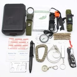 Kit De Survie Bushcraft - Équipement Professionnel XL - Bracelet Paracorde - Couteau - Scie à Fil - Allume-feu - Lampe De Poche - Boussole - Couverture Thermique - Camping En Plein Air 16 Kit De Survie Bushcraft - Équipement Professionnel XL - Bracelet Paracorde - Couteau - Scie à Fil - Allume-feu - Lampe De Poche - Boussole - Couverture Thermique - Camping En Plein Air -Magasin D'Équipement De Plein Air 1200x1200 703