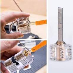 Ensemble De Crochetage - Ensemble Complet - Y Compris 3 Serrures Transparentes Et étui De Rangement - 30 Pièces - Zwart -Magasin D'Équipement De Plein Air 1200x1200 725