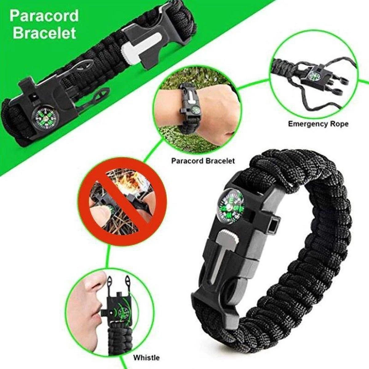 Kit De Survie Ultime Multitool 16 En 1 | Camping En Plein Air Backpacking Kit De Survie D'urgence XXL étanche| Boîte Multifonction SOS EDC - Bamled 9 Kit De Survie Ultime Multitool 16 En 1 | Camping En Plein Air Backpacking Kit De Survie D'urgence XXL étanche| Boîte Multifonction SOS EDC - Bamled – Image 7