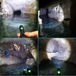 Lampe De Poche LED Militaire K-NATICS - Rechargeable Par USB - 1000 Lumen - Batterie 2200mAh - Fonction Zoom - Poussière Et étanche IP-65 - Kit De Voyage De Luxe Inclus -Magasin D'Équipement De Plein Air 1200x1200 765