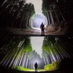 Lampe De Poche Militaire LED USB Rechargeable - 3000 Lumen - Batterie 3000 MAh - Zoom Réglable - 5 Modes D'éclairage - IP65 Résistant Aux éclaboussures - Zwart -Magasin D'Équipement De Plein Air 1200x1200 800