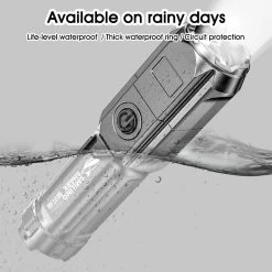 Lampe Torche LED Télescopique Rechargeable Smiling Shark 622a - 700lm - Lumière Forte - Rechargeable Par USB - 1200mAh - Zwart -Magasin D'Équipement De Plein Air 1200x1200 803