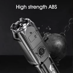 Lampe Torche LED Télescopique Rechargeable Smiling Shark 622a - 700lm - Lumière Forte - Rechargeable Par USB - 1200mAh - Zwart -Magasin D'Équipement De Plein Air 1200x1200 804