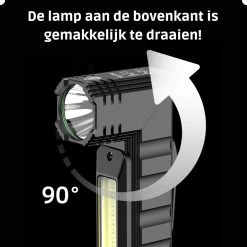 Lampe De Poche Thuys LED Rechargeable - Lampe De Poche Rechargeable - Étanche IP42 - Bandeau Inclus - Lampe De Poche Militaire -Magasin D'Équipement De Plein Air 1200x1200 810