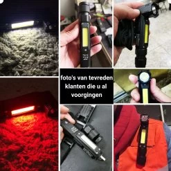 Lampe De Poche Thuys LED Rechargeable - Lampe De Poche Rechargeable - Étanche IP42 - Bandeau Inclus - Lampe De Poche Militaire -Magasin D'Équipement De Plein Air 1200x1200 814