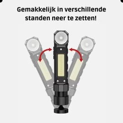 Lampe De Poche Thuys LED Rechargeable - Lampe De Poche Rechargeable - Étanche IP42 - Bandeau Inclus - Lampe De Poche Militaire -Magasin D'Équipement De Plein Air 1200x1200 815