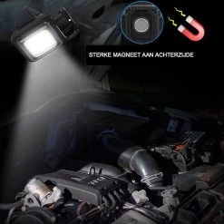 LifeLoom - Lampe De Poche LED COB Multifonctionnelle Lumineuse Compacte En Métal Avec étui Gratuit - Porte-clés - Ouvre-bouteille - Lampe De Poche -Magasin D'Équipement De Plein Air 1200x1200 845