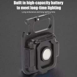 Lampe De Poche - Multifonctionnel - Mini - Très Lumineux - Pratique - Porte-clés - 800 Lumen - Lampe De Poche - Cadeau - Ouvre-porte - Lampe De Poche Porte-clés - Batterie 500mAh -Magasin D'Équipement De Plein Air 1200x1200 875