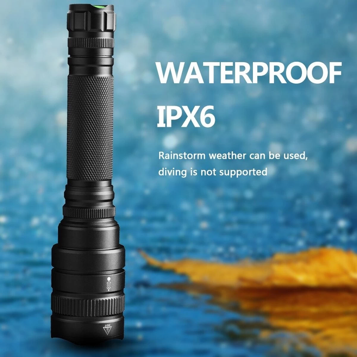 DrPhone LED Pro 01 - Lampe De Poche LED XHP 70 Strong - Lampe De Poche - Zoom / Arrière - DrPhone De Batterie - Étanche / étanche - Antidéflagrant - Zwart 18 DrPhone LED Pro 01 - Lampe De Poche LED XHP 70 Strong - Lampe De Poche - Zoom / Arrière - DrPhone De Batterie - Étanche / étanche - Antidéflagrant - Zwart – Image 16