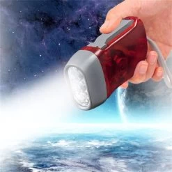 Doodadeals® | Squeeze Chat Lampe De Poche Dynamo | Pressez Le Chat Dynamo | Lampe De Poche à Dynamo | Lampe De Poche LED | Rechargeable | 25 Lumens | Rouge -Magasin D'Équipement De Plein Air 1200x1200 936