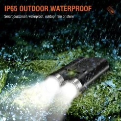 Mini Lampe De Poche Porte-clés 900 Lumens Lampe De Poche Type-C Torche LED Rechargeable 12 Modes D'éclairage Mini Torche Multifonction Pour Camping D'aventure -Magasin D'Équipement De Plein Air 1200x1200 966