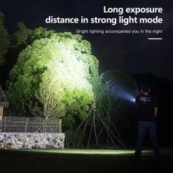 Lampe De Poche LED Zacro - Lampe De Poche Militaire - 90 000 Lumens - Rechargeable - Étanche - 3 Modes - Pour La Maison, Le Camping, Les Urgences -Magasin D'Équipement De Plein Air 1200x1200 980