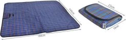 Tapis De Pique-nique Imperméable à L'eau - Tapis De Couverture Pour Festival De Camping - Damier Bleu Violet Taille: 180 X 145 Cm -Magasin D'Équipement De Plein Air 1200x385