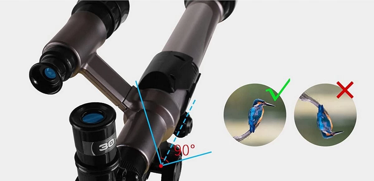 Télescope - Stargazer - Adultes Et Enfants - Grossissement 20x 30x Et 40x - Trépied Réglable - Jouets Éducatif - Jouets STEM - Trépied - Cadeau 6 Télescope - Stargazer - Adultes Et Enfants - Grossissement 20x 30x Et 40x - Trépied Réglable - Jouets Éducatif - Jouets STEM - Trépied - Cadeau – Image 4