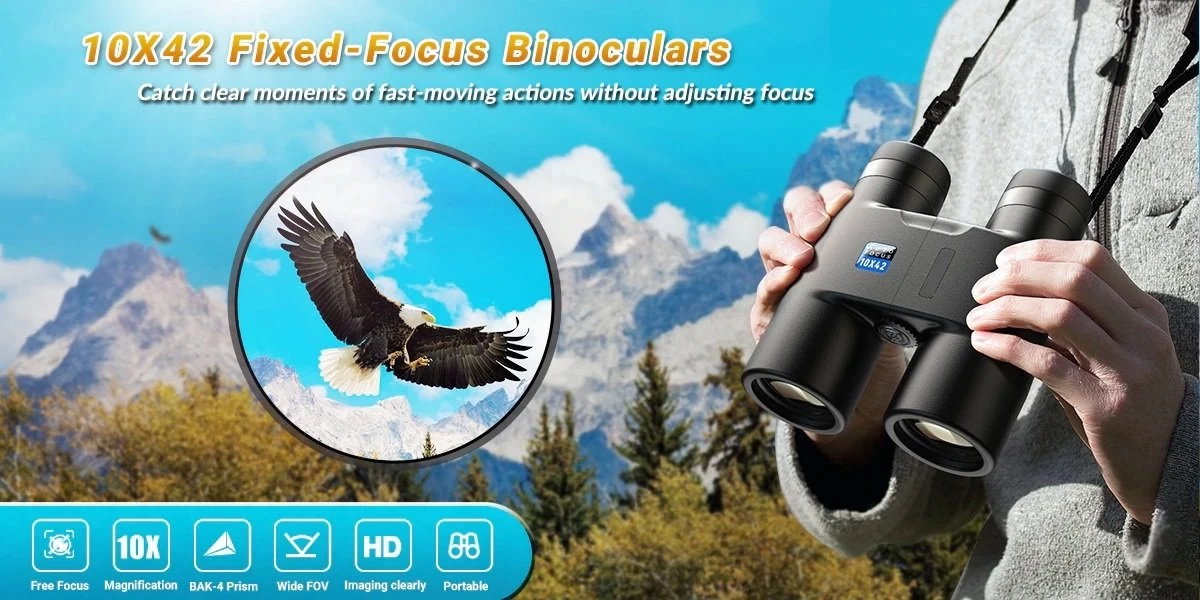 DrPhone APL11 Jumelles Professionnelles Puissantes Avec Mise Au Point Automatique Unique - 10X42 - Objectifs Entièrement Multi - Grossissement 10x - Objectif 42MM - BAK4 - Zwart 17 DrPhone APL11 Jumelles Professionnelles Puissantes Avec Mise Au Point Automatique Unique - 10X42 - Objectifs Entièrement Multi - Grossissement 10x - Objectif 42MM - BAK4 - Zwart – Image 15