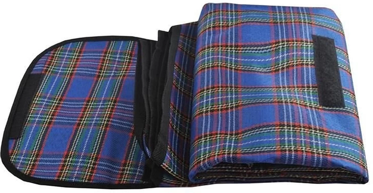 Couverture De Pique-nique Compacte - Portable - Couverture De Pique-nique Imperméable - 145 X 180 - Couverture D'extérieur - Couverture - Couverture De Pique-nique - Couverture De Plage - Printemps - Blauw 4 Couverture De Pique-nique Compacte - Portable - Couverture De Pique-nique Imperméable - 145 X 180 - Couverture D'extérieur - Couverture - Couverture De Pique-nique - Couverture De Plage - Printemps - Blauw – Image 2