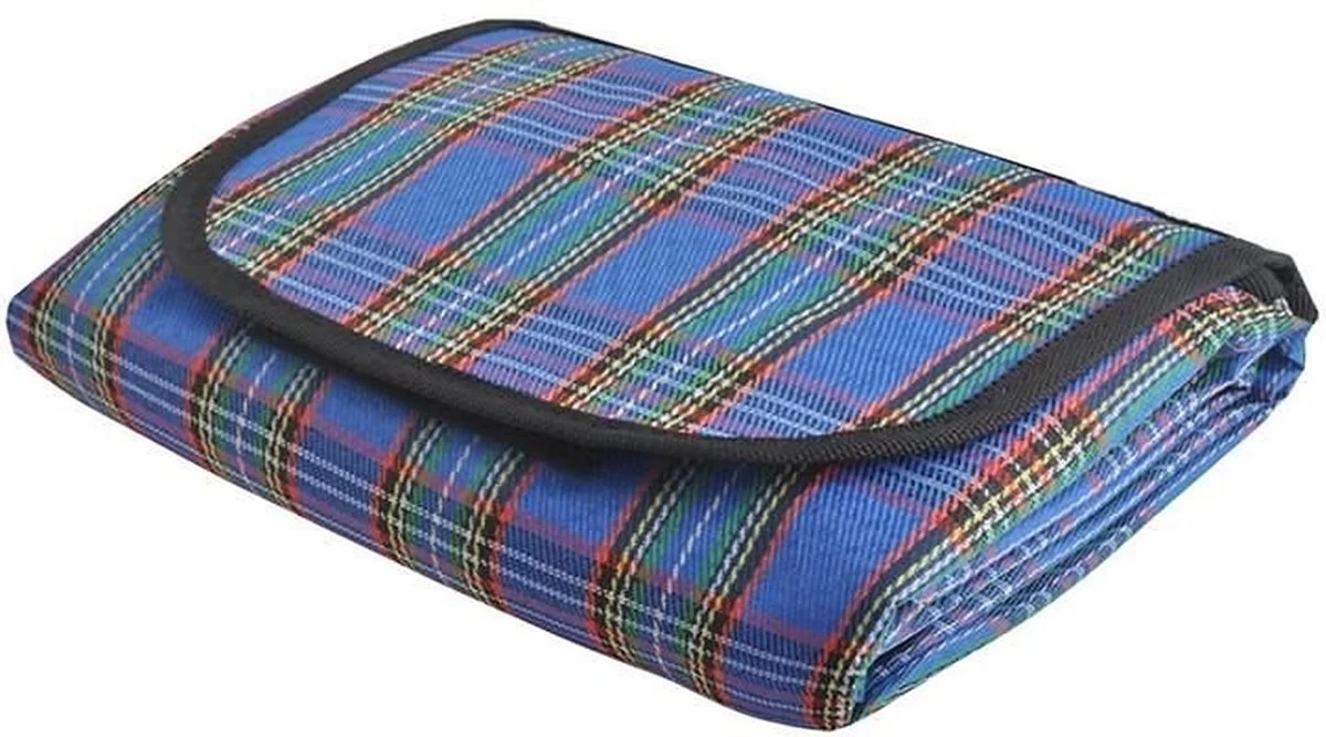 Couverture De Pique-nique Compacte - Portable - Couverture De Pique-nique Imperméable - 145 X 180 - Couverture D'extérieur - Couverture - Couverture De Pique-nique - Couverture De Plage - Printemps - Blauw 5 Couverture De Pique-nique Compacte - Portable - Couverture De Pique-nique Imperméable - 145 X 180 - Couverture D'extérieur - Couverture - Couverture De Pique-nique - Couverture De Plage - Printemps - Blauw – Image 3