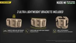 Nitecore NU06 Military - Infrarouge - Marqueur De Casque - Lampe De Signalisation Rechargeable - Militaire - IR - Système Molle -Magasin D'Équipement De Plein Air 1200x675 1