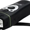 Lampe De Poche à DEL POWERplus Wolf Dynamo | Radio FM Avec Haut-parleur Intégré | Rechargeable Via USB Ou Via Dynamo | Couleur : Noir -Magasin D'Équipement De Plein Air 1200x686